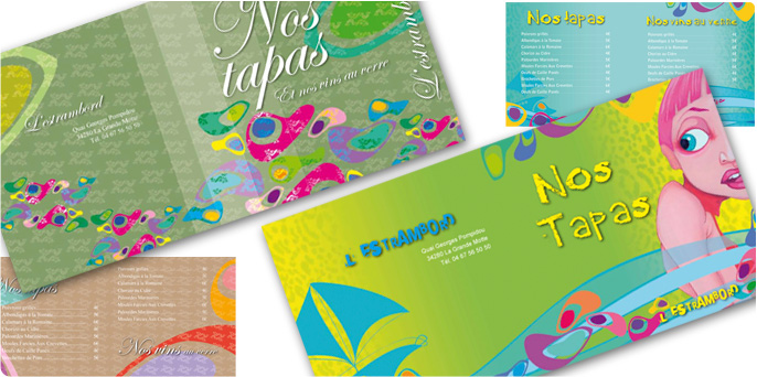 Menus tapas