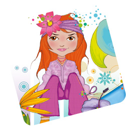 Illustration de magazine jeunesse